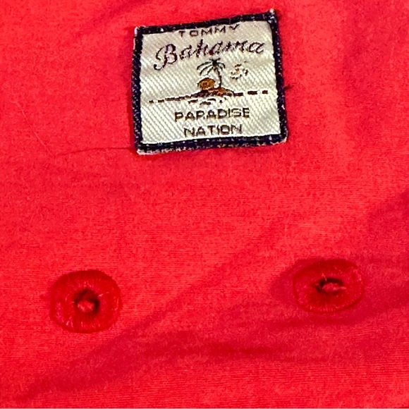 TOMMY BAHAMA VINTAGE SWIM TRUNKS. RED 38 WAIST INSEAM 4.5
MINT VINTAGE EUC - Picture 6 of 6